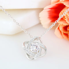 Mother In Law Gift - Love Knot Necklace