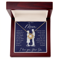 To My Mom - Love Knot Necklace