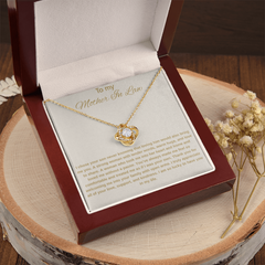 Mother In Law Gift - Love Knot Necklace