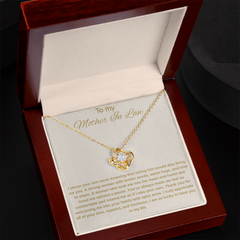 Mother In Law Gift - Love Knot Necklace