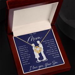 To My Mom - Love Knot Necklace
