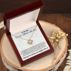 Mother In Law Gift from Son In Law -  Love Knot Necklace