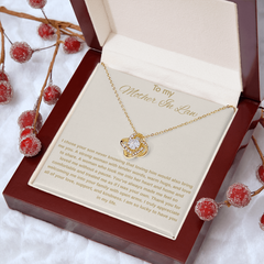 Mother In Law Gift - Love Knot Necklace