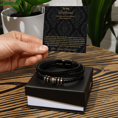 To My Boyfriend Bracelet