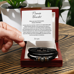 Promise Bracelet For Him | Heartfelt