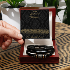 To My Boyfriend Bracelet