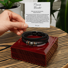 Promise Bracelet For Him | Heartfelt