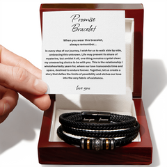 Promise Bracelet For Him | Heartfelt