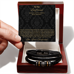 To My Boyfriend Bracelet