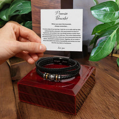 Promise Bracelet For Him | Heartfelt