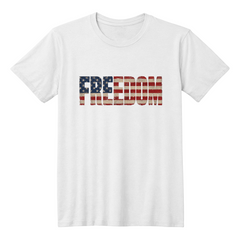 Adult Freedom Flag T-Shirt