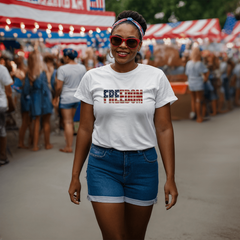 Adult Freedom Flag T-Shirt