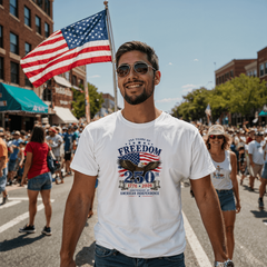 Adult 250 Years of Freedom T-Shirt
