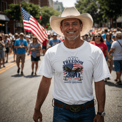 Adult 250 Years of Freedom T-Shirt
