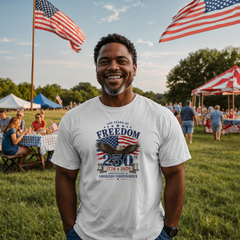 Adult 250 Years of Freedom T-Shirt