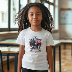 Youth Jersey 250 Years of Freedom T-Shirt