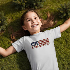 Youth Jersey Freedom Flag T-Shirt