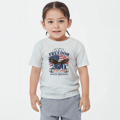 Toddler Jersey 250 Years of Freedom Shirt