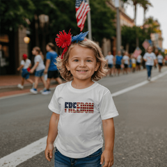 Toddler Jersey Freedom Flag T-Shirt