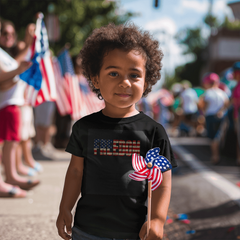 Toddler Jersey Freedom Flag T-Shirt