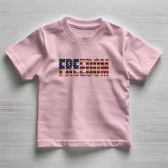 Toddler Jersey Freedom Flag T-Shirt
