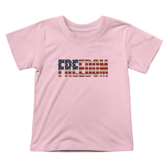 Toddler Jersey Freedom Flag T-Shirt