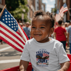 Baby Jersey 250 Years of Freedom T-Shirt