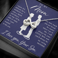 To My Mom Gift From Your Son - Endless Love Necklace