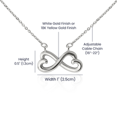 Happy Graduation, I am so proud of you - Endless Love Necklace