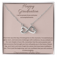 Happy Graduation, I am so proud of you - Endless Love Necklace