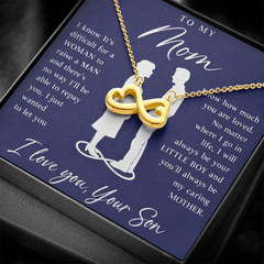 To My Mom Gift From Your Son - Endless Love Necklace