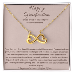 Happy Graduation, I am so proud of you - Endless Love Necklace