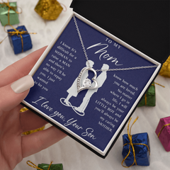 To My Mom From Your Son - Forever Love Necklace