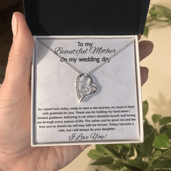 Mother Of The Bride Gift - Forever Love Necklace