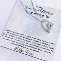 Mother Of The Bride Gift - Forever Love Necklace