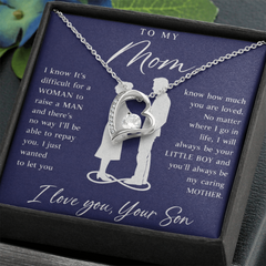 To My Mom From Your Son - Forever Love Necklace