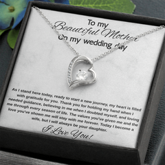 Mother Of The Bride Gift - Forever Love Necklace