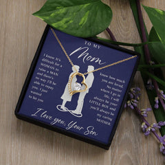 To My Mom From Your Son - Forever Love Necklace
