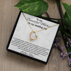 Mother Of The Bride Gift - Forever Love Necklace