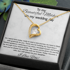 Mother Of The Bride Gift - Forever Love Necklace