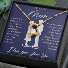To My Mom From Your Son - Forever Love Necklace