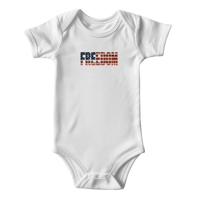 Onesie Freedom Flag