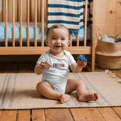Onesie Freedom Flag