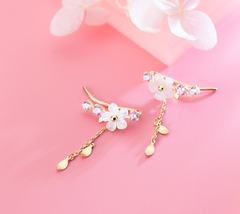 Shell Flower Earrings