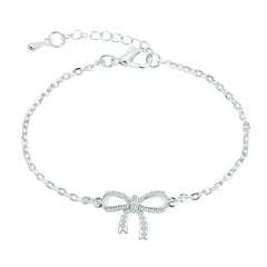 Rose Gold Bow Hand Jewelry for Women